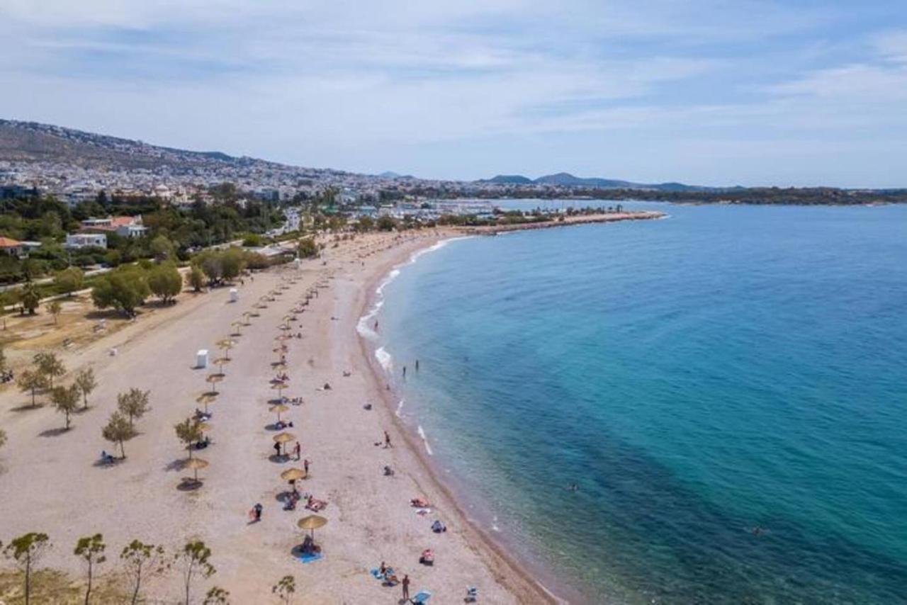 Modern Apt In Glyfada A Breath Away From The Sea - The View Athen Eksteriør billede